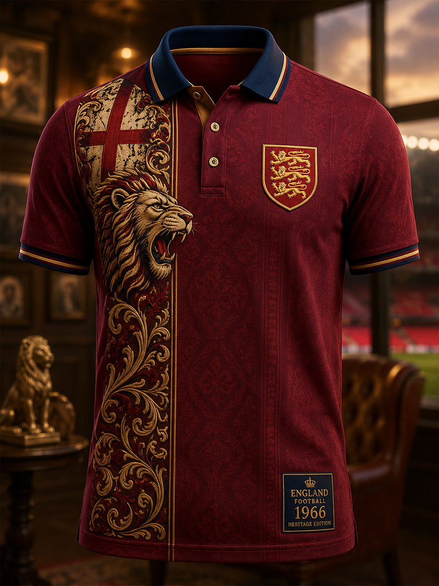 Men's England Football Legend 1966 Short Sleeves T-Shirt