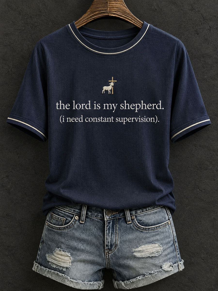 Women's The Lord Is My Shepherd T-shirt