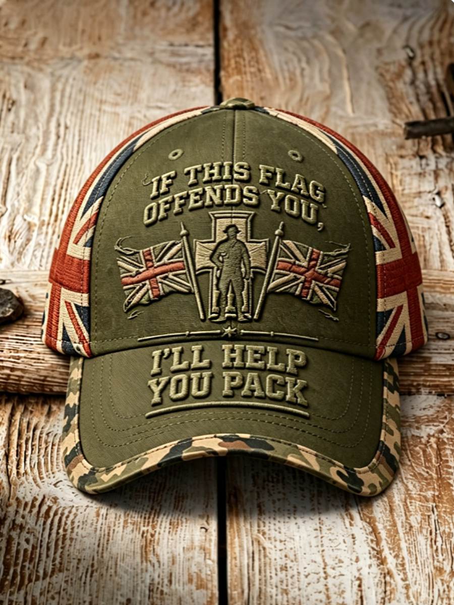 Unisex IF THIS FLAG OFFENDS YOU I'LL HELP YOU PACK Hat