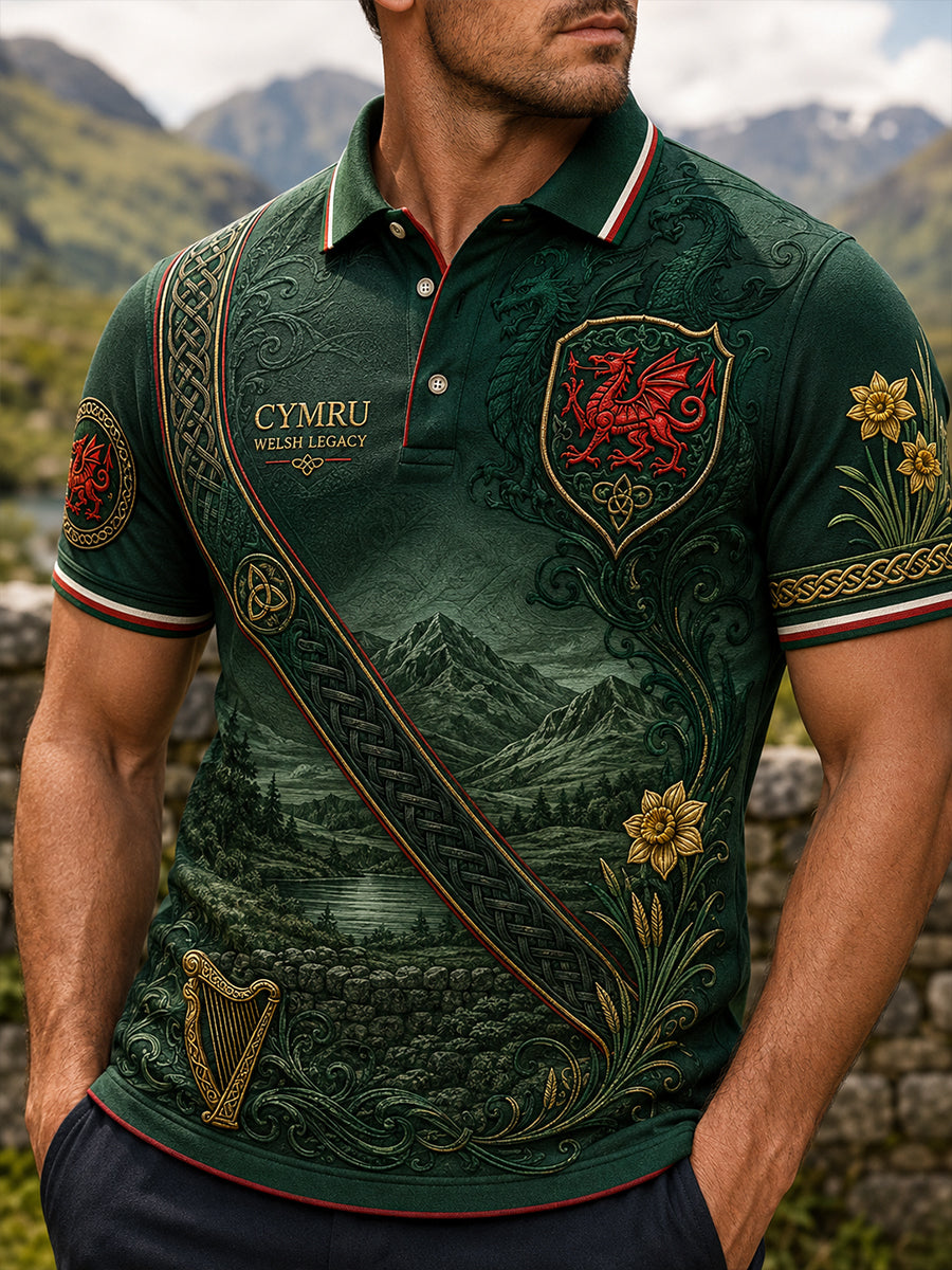 Men's Wales Short Sleeve Shirt