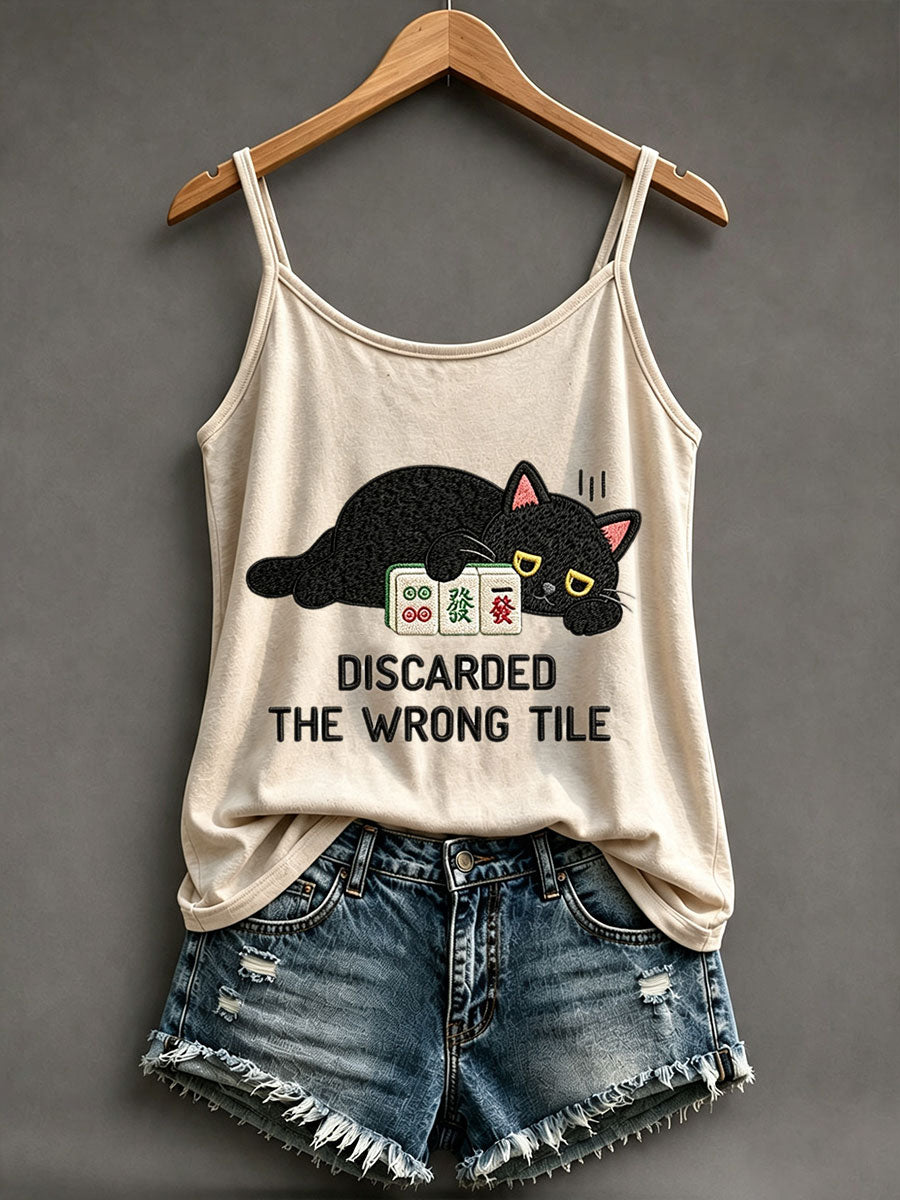 Women’s 'discarded the wrong tile' Mahjong vests