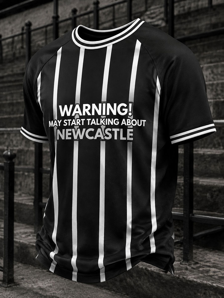 Men's Football Printed T-shirt