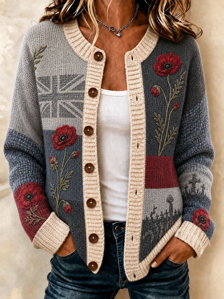 Women's Lest We Forget Cardigan
