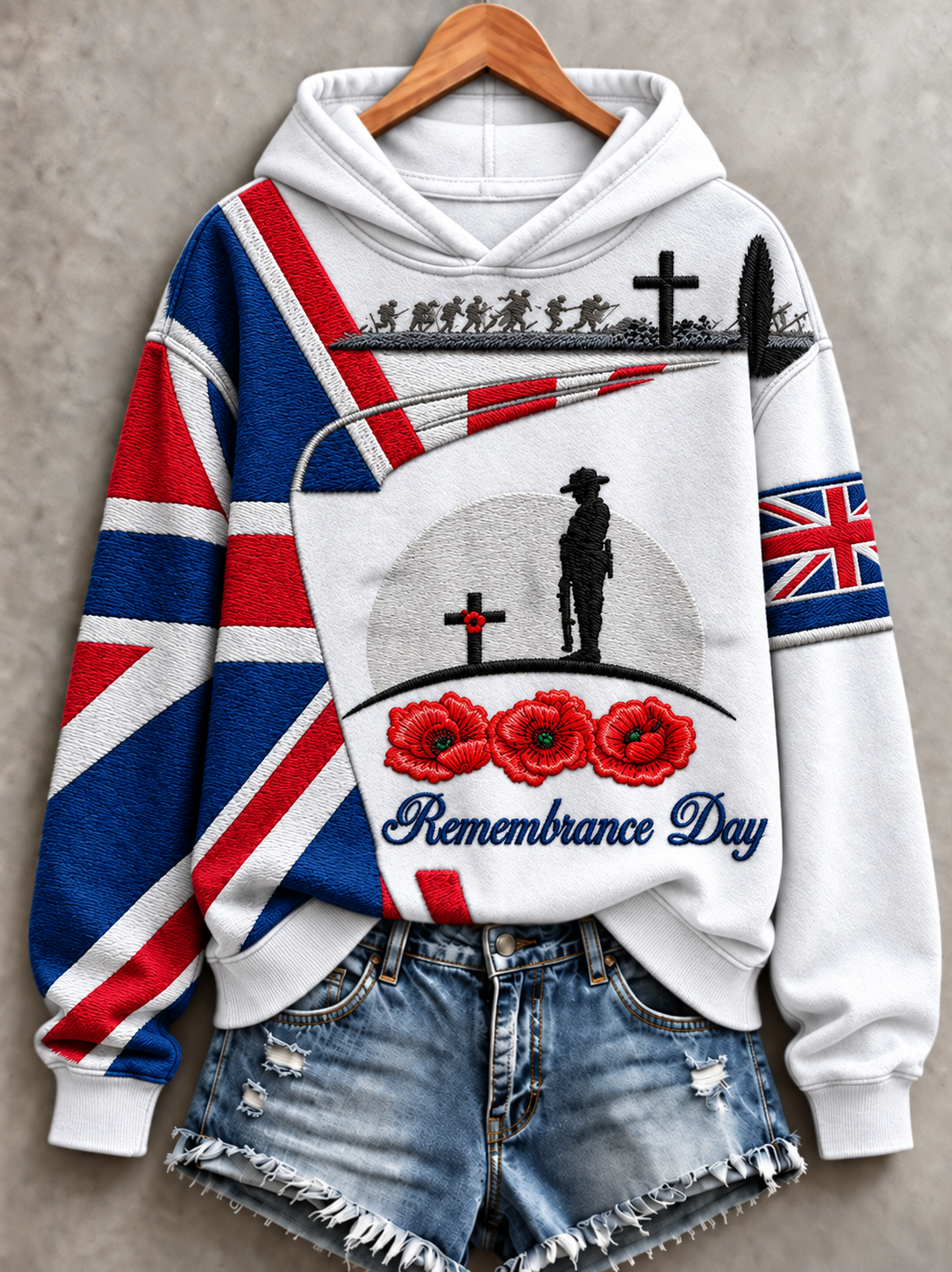 Women's Remembrance Day Lest We Forget Regular Sweatshirt