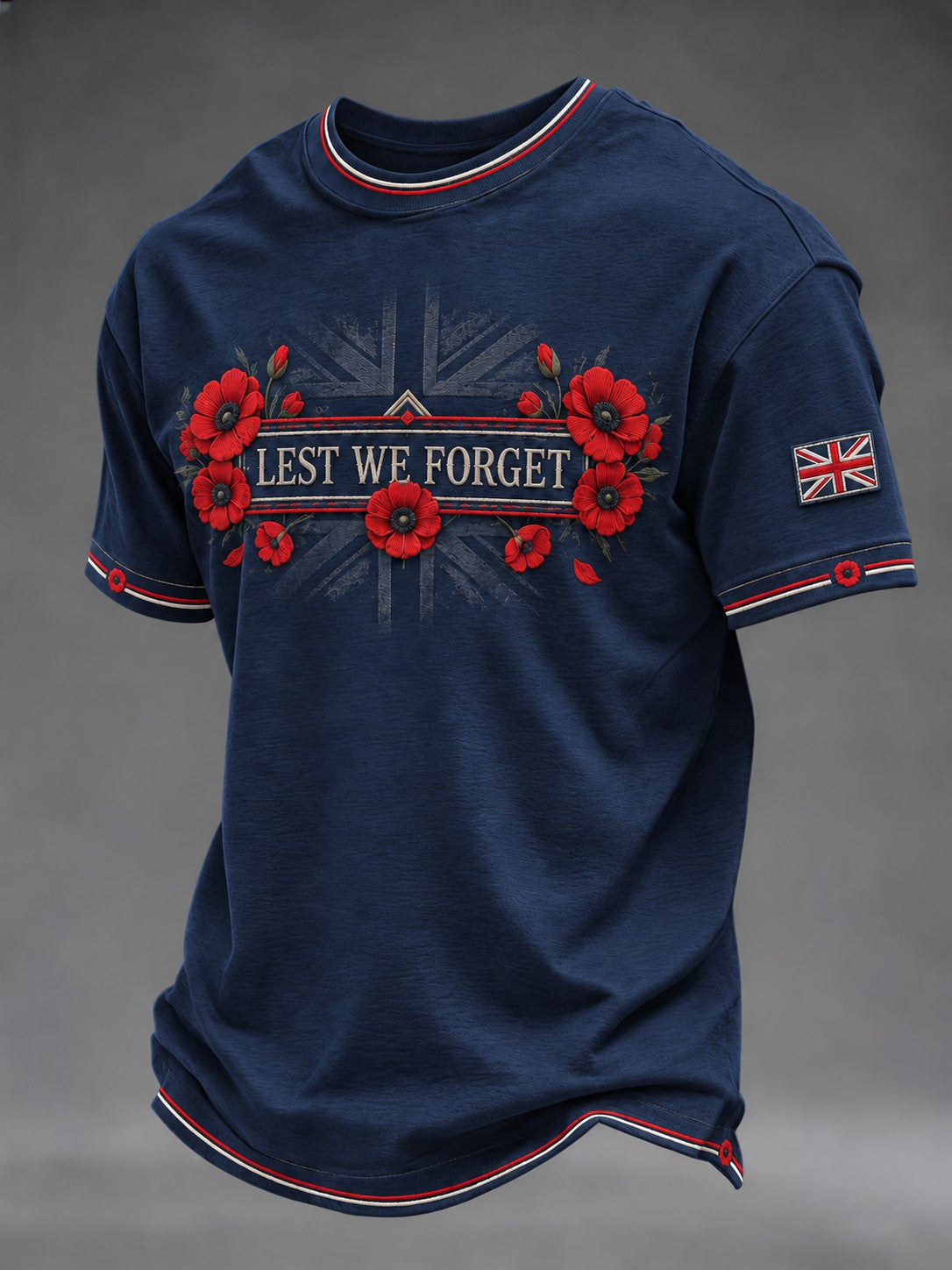 Men's Lest We Forget Printed T-Shirt