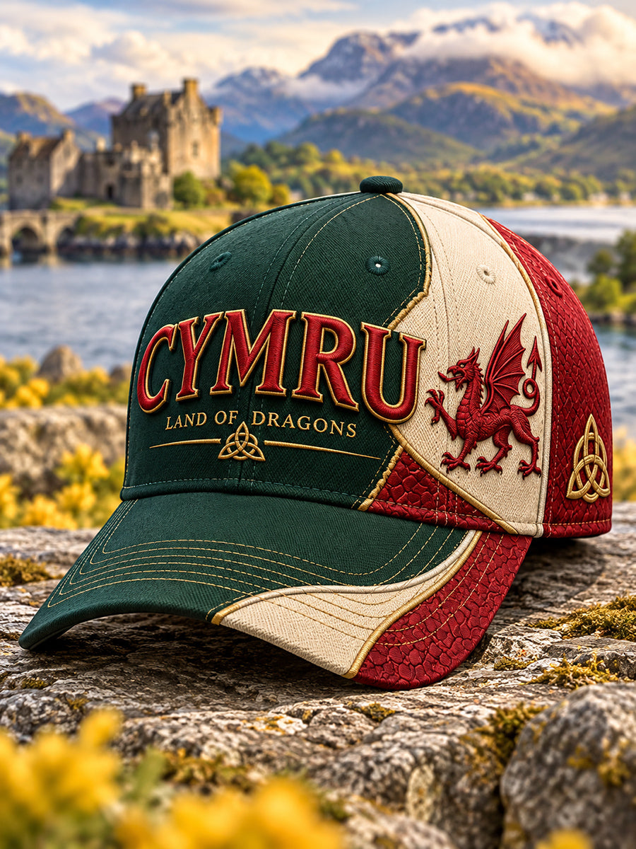 British Wales Printed Hat