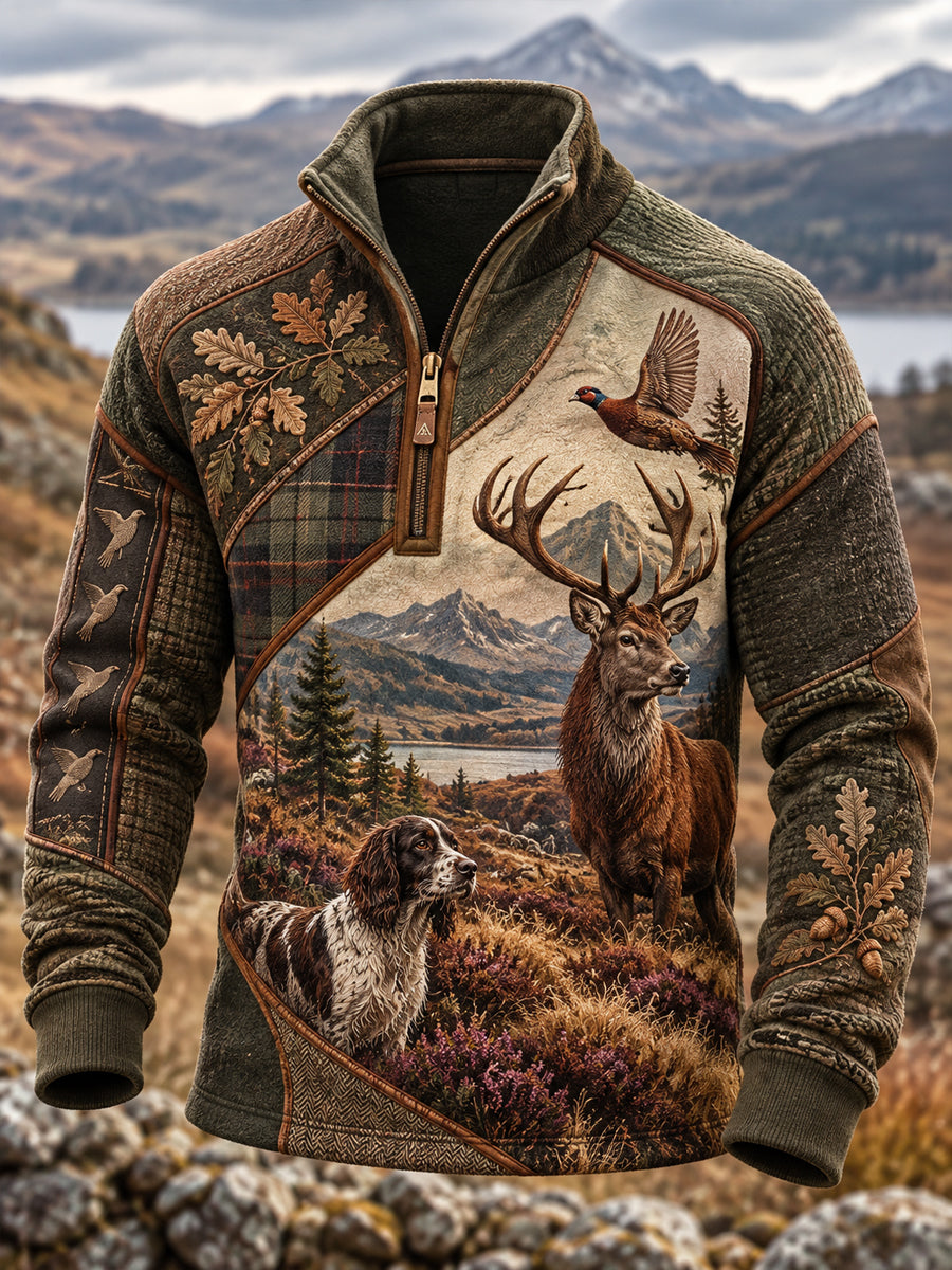 Men's Hunting Season Culture Flannel Sweatshirt