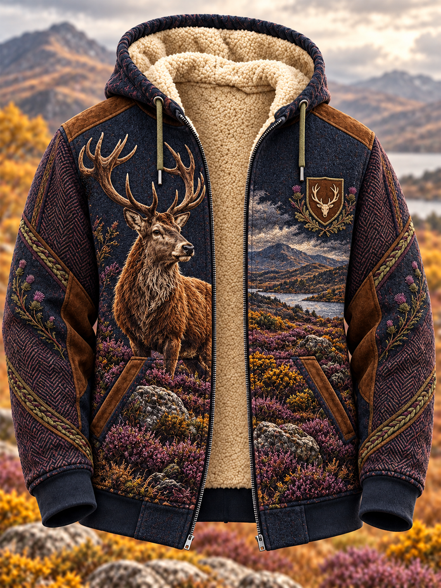 Men's Hunting Season Culture Flannel Jacket