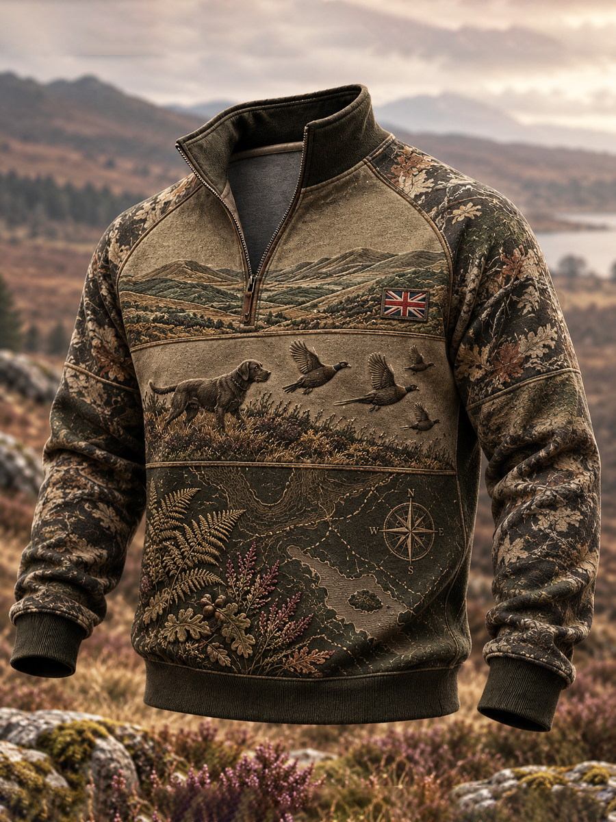 Men's Hunting Season Culture Zip-Up Hoodie