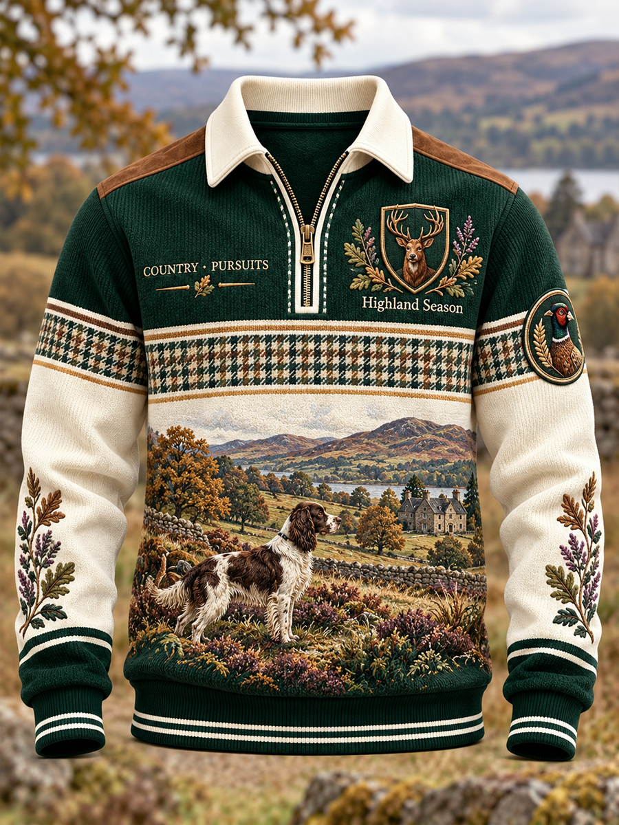 Men's Hunting Season Culture Zip-Up Hoodie