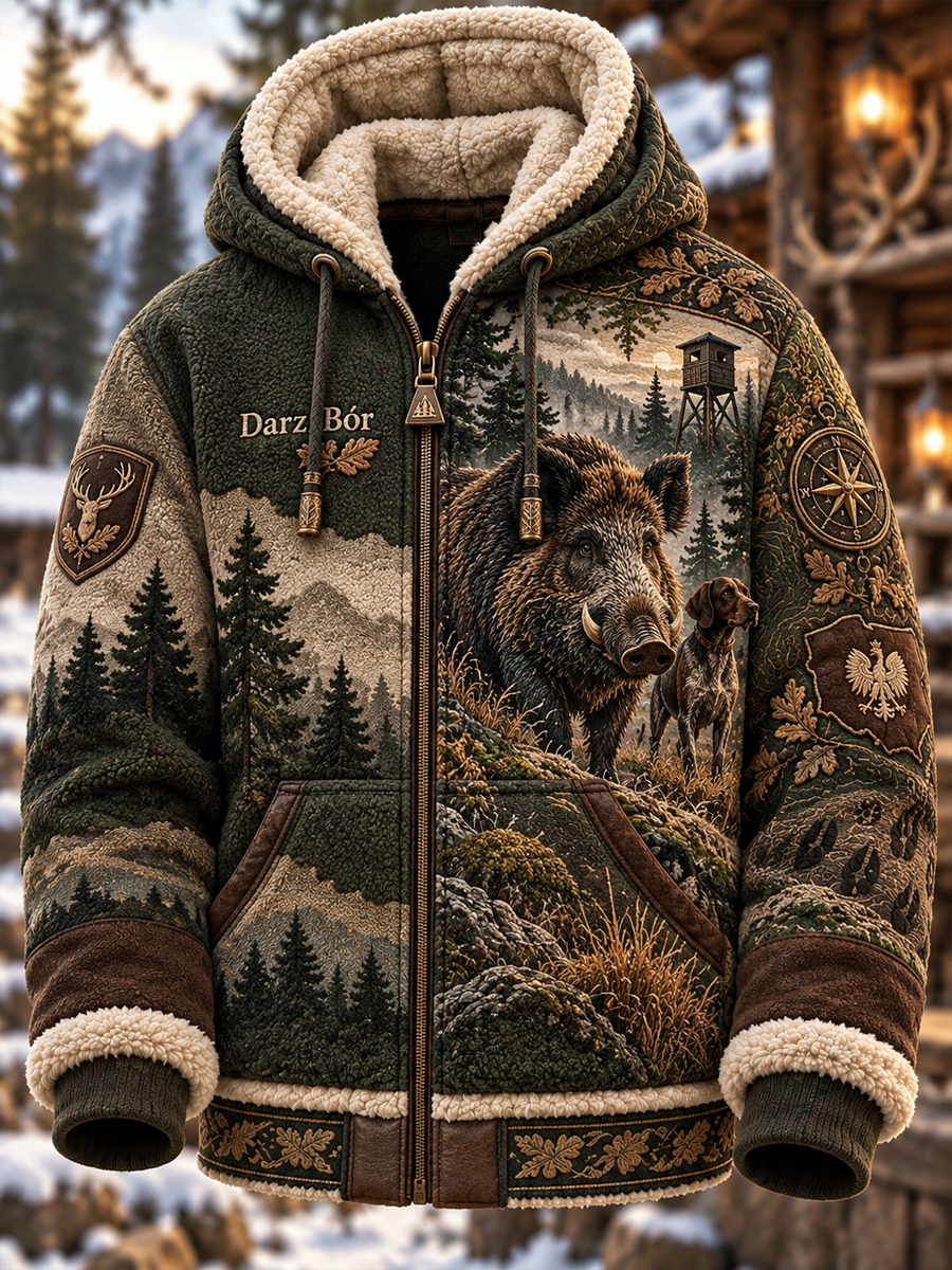 Men's Hunting Season Culture Flannel Jacket