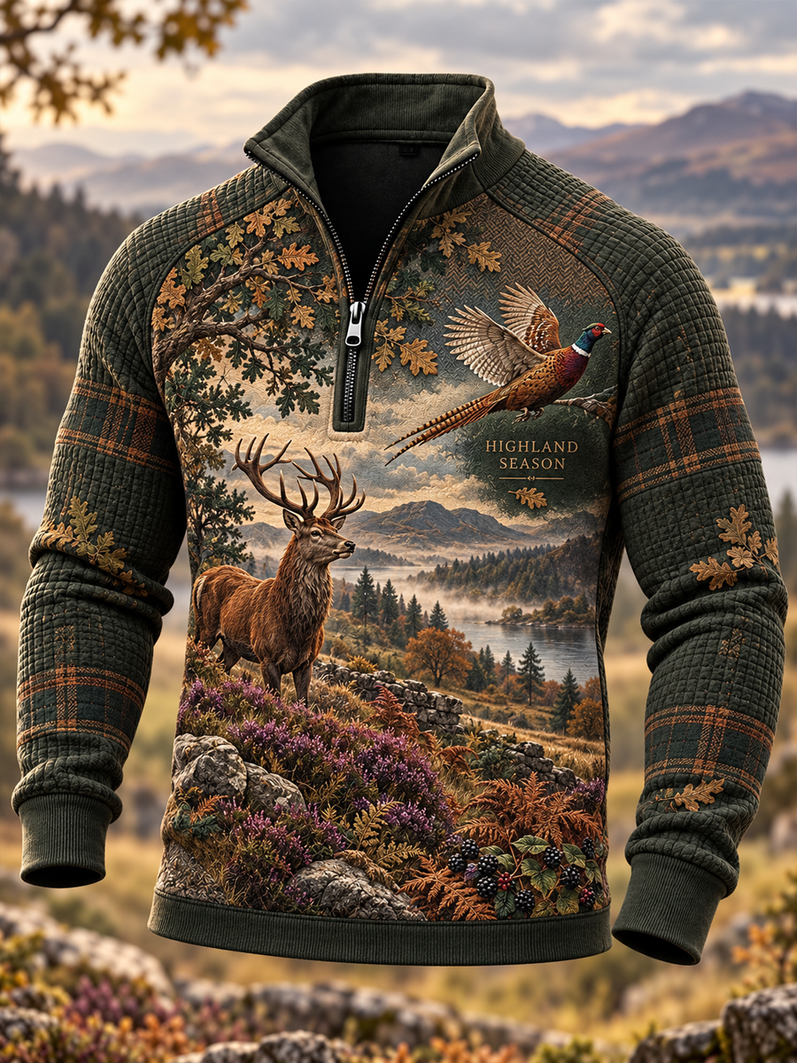 Men's Hunting Season Culture Zip-Up Hoodie