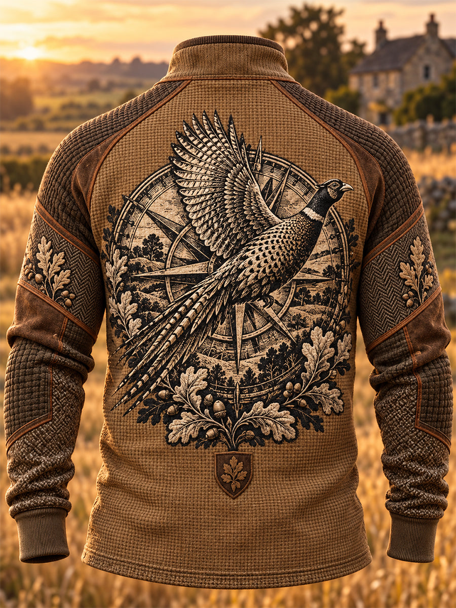 Men's British Hunting Season Zip-Up Hoodie