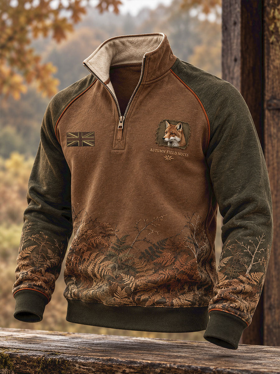 Men's UK Hunting Season Art Printed Sweatshirt