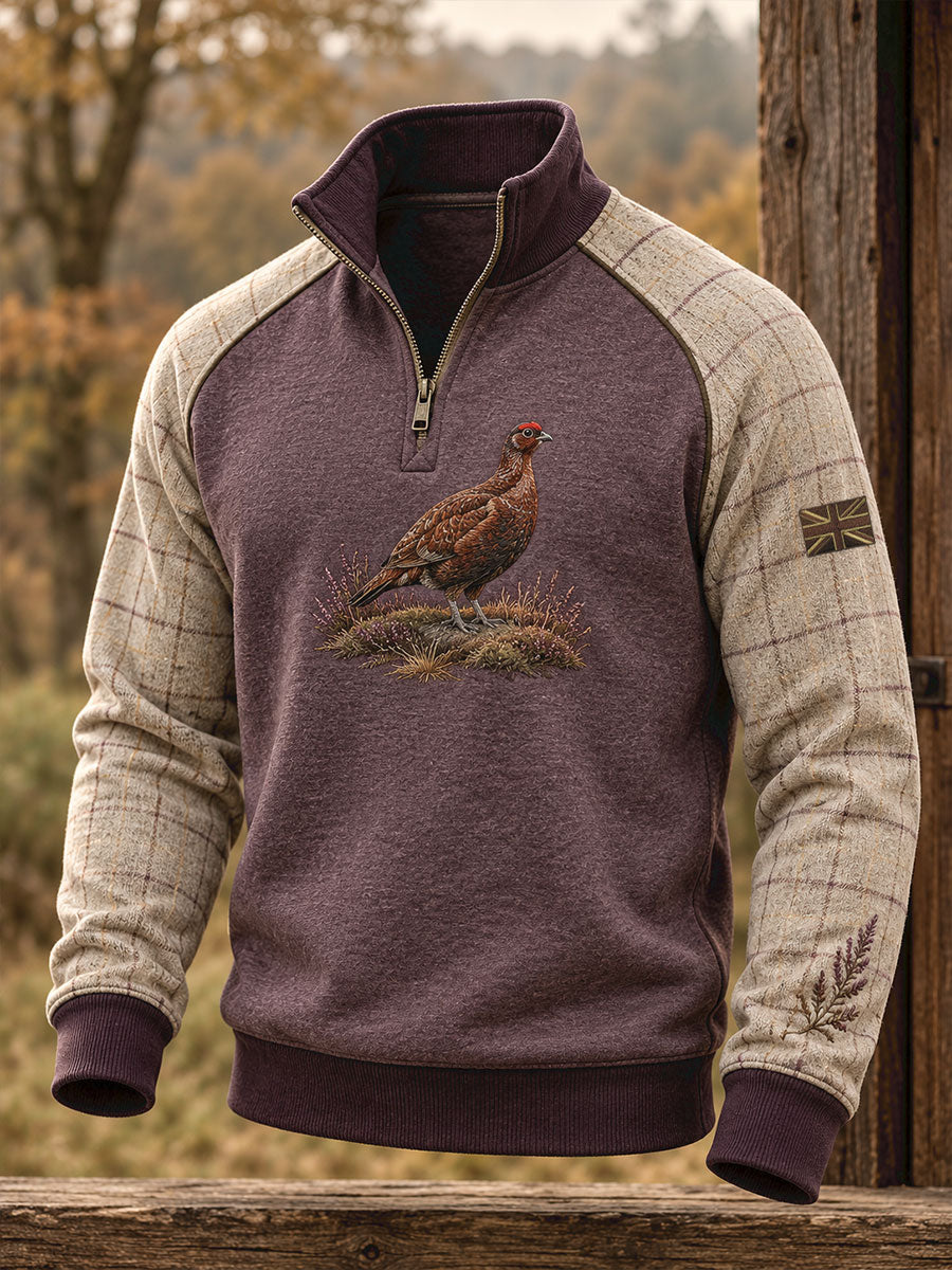 Men's UK Hunting Season Art Printed Sweatshirt
