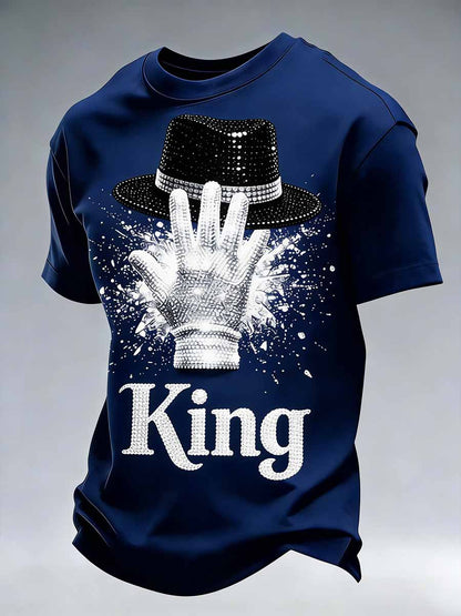 Men's Vintage Commemorative Printed T-Shirt