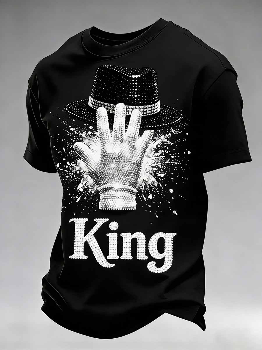 Men's Vintage Commemorative Printed T-Shirt