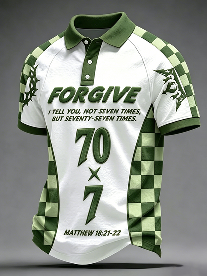 Men's Forgive 70x7 Christian Jersey