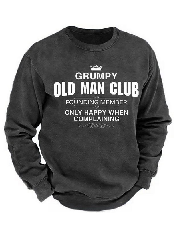 Grumpy Old Man Club Sweatshirt