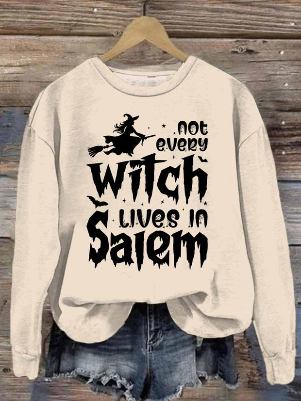 Unisex Halloween Witch Monogrammed Sweatshirt