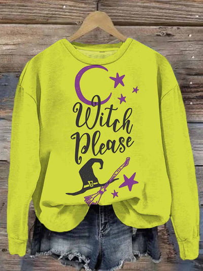 Unisex Halloween Witch Monogrammed Sweatshirt