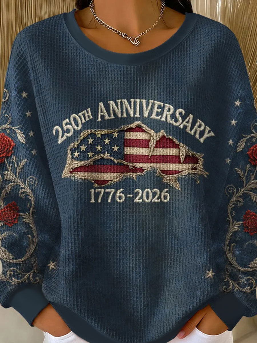 Women's America 250 Printed Casual Sweatshirt