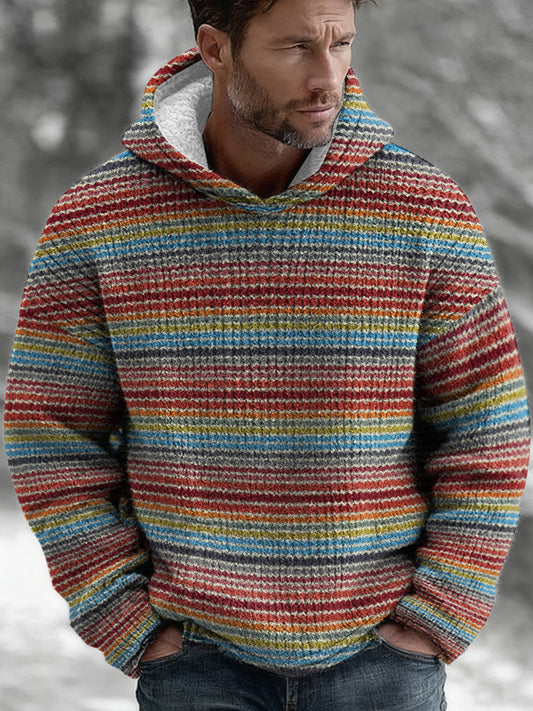 Men's Geometric Art Hoodie