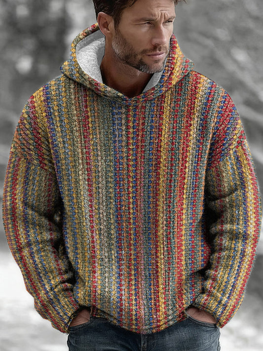 Men's Geometric Art Hoodie