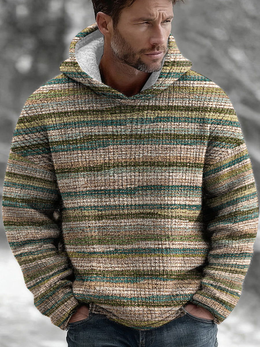 Men's Geometric Art Hoodie