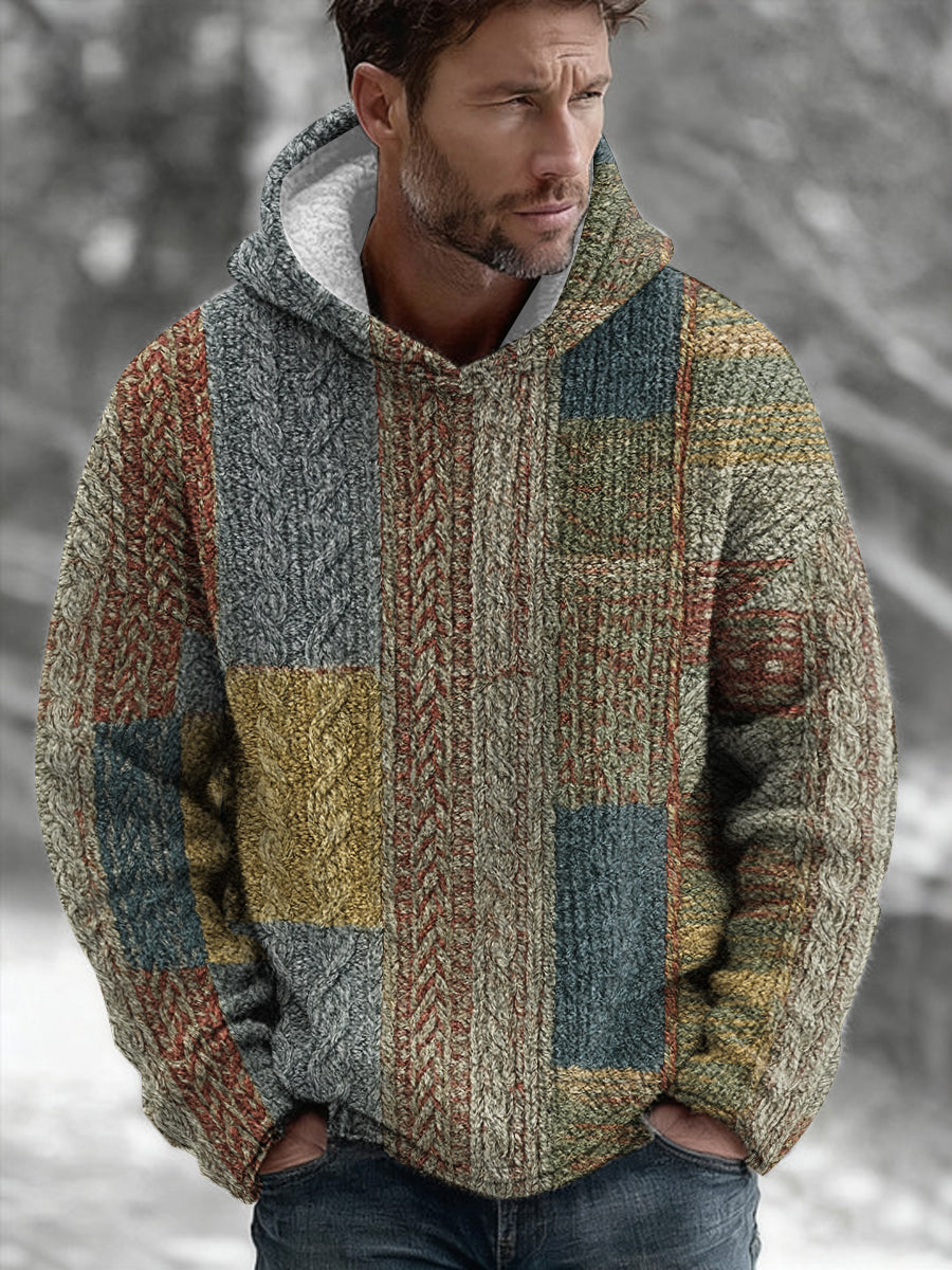 Men's Geometric Art Hoodie