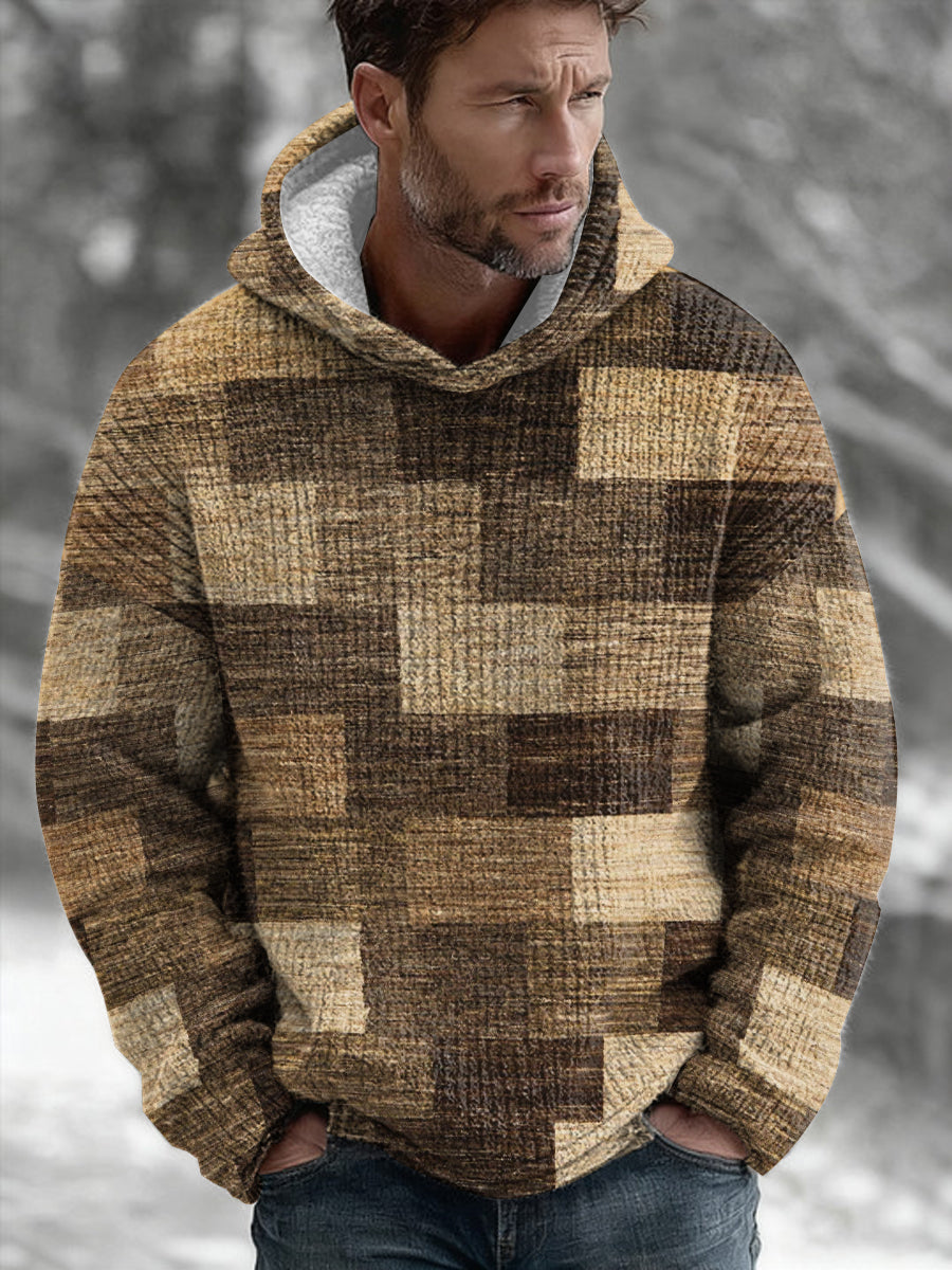Men's Geometric Art Hoodie