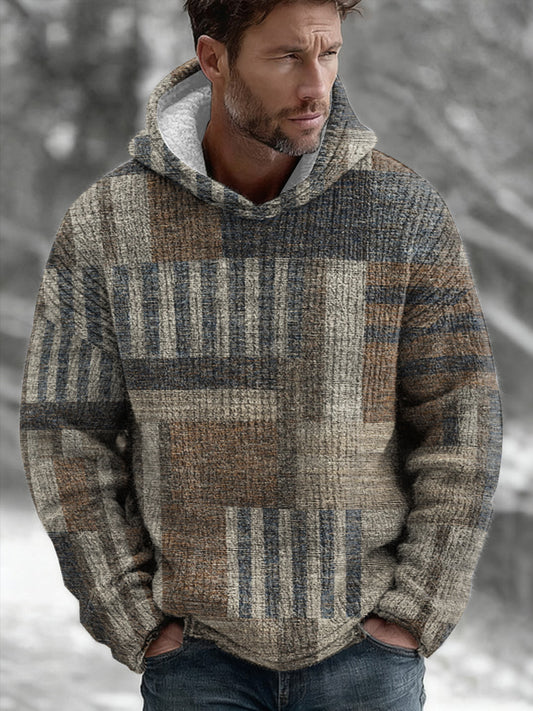 Men's Geometric Art Hoodie