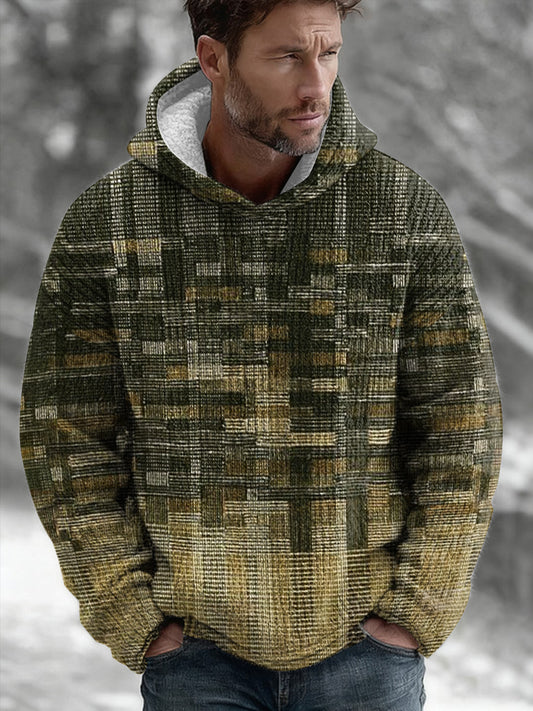 Men's Geometric Art Hoodie