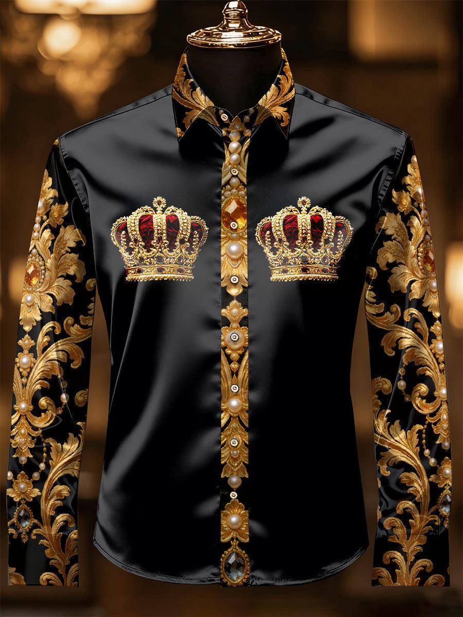 Men's Luxury Gorgeous Long Sleeve Shirt
