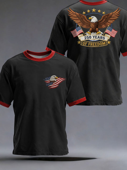 Men's America 250 Printed Casual T-Shirt