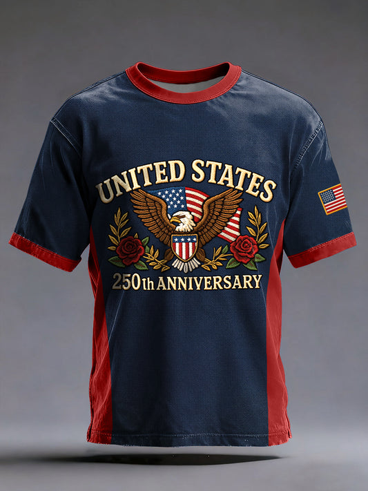 Men's USA 250th Anniversary Print T-Shirt