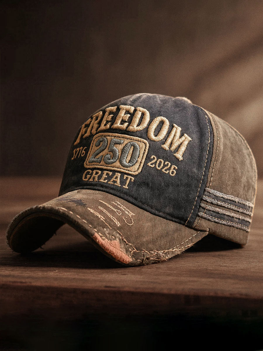 250th Anniversary Print Casual Unisex Cap