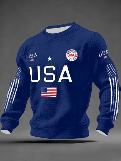 Men's USA Flag Sweatshirts