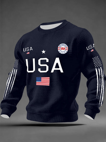 Men's USA Flag Sweatshirts