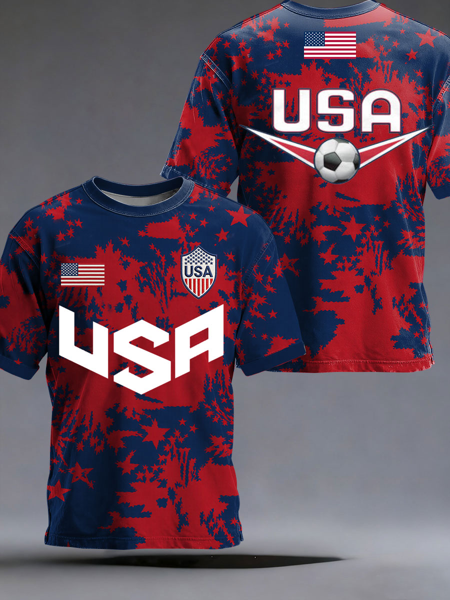 Men's USA Soccer Short Sleeves T-shirt