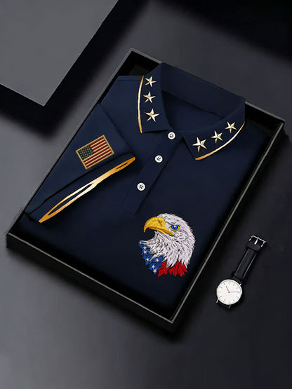 Men's 250 Years Flag Eagle Tops