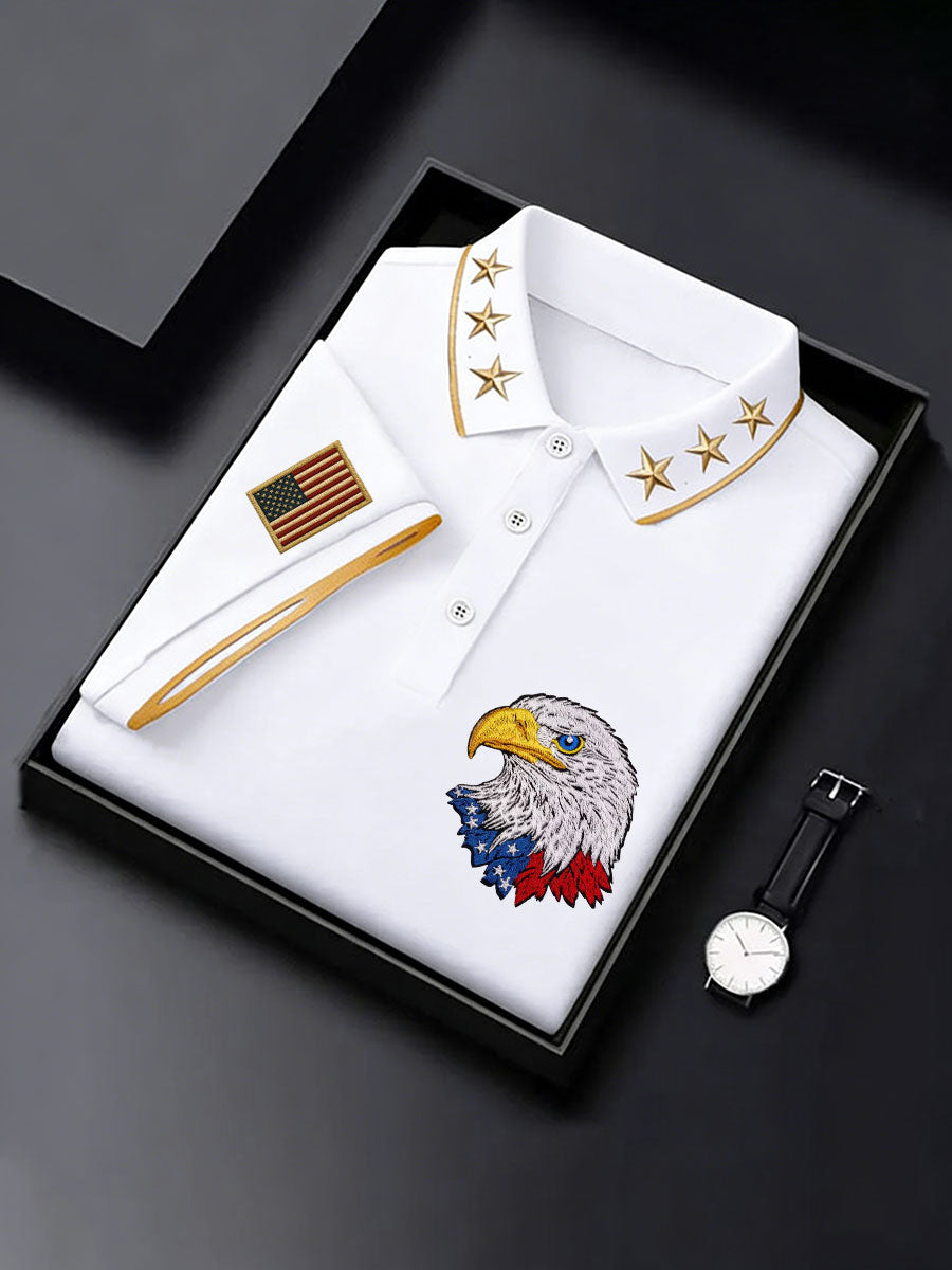 Men's 250 Years Flag Eagle Tops