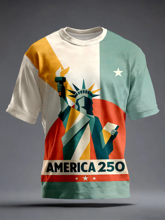 Men's 250th Anniversary Print T-Shirt