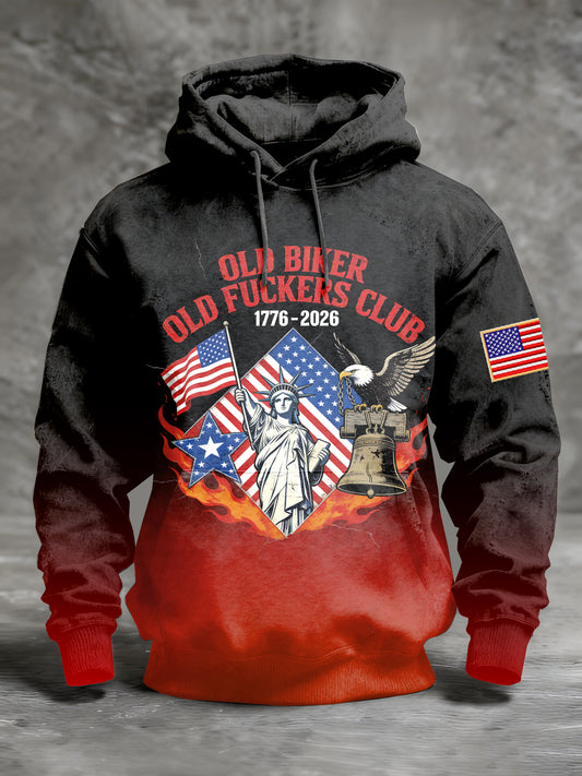 Men's Retro 250th Anniversary Printed Sweatshirt