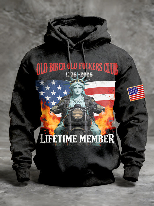 Men's Retro 250th Anniversary Printed Sweatshirt