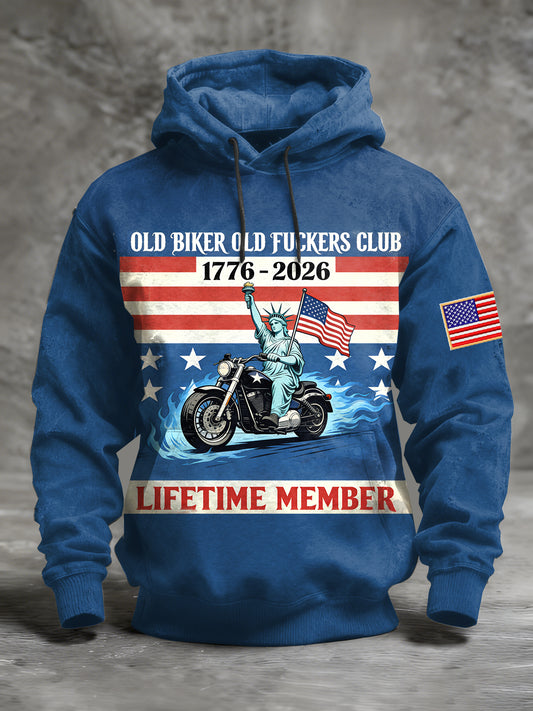 Men's Retro 250th Anniversary Printed Sweatshirt