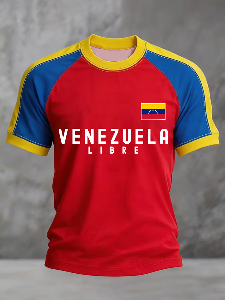 Men's Venezuela Libre Print T-Shirt