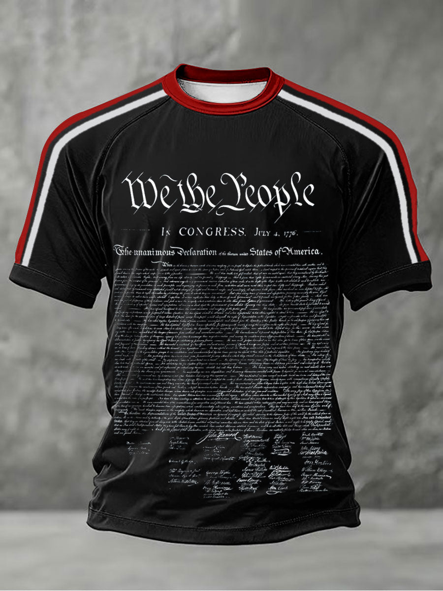 Men's 'We the People' Declaration of Independence T-shirts