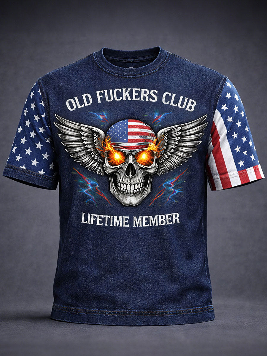 Men's Old Fuckers Club Lifetime Member T-shirts