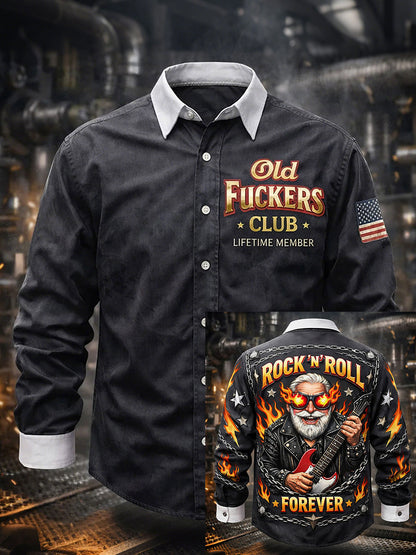 Men's Old Fuckers Club Shirts
